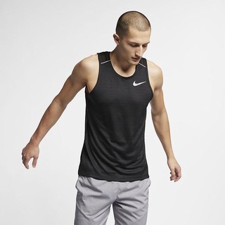 Maiouri Nike Dri-FIT Miler Running Barbati Negrii | MEZN-85347